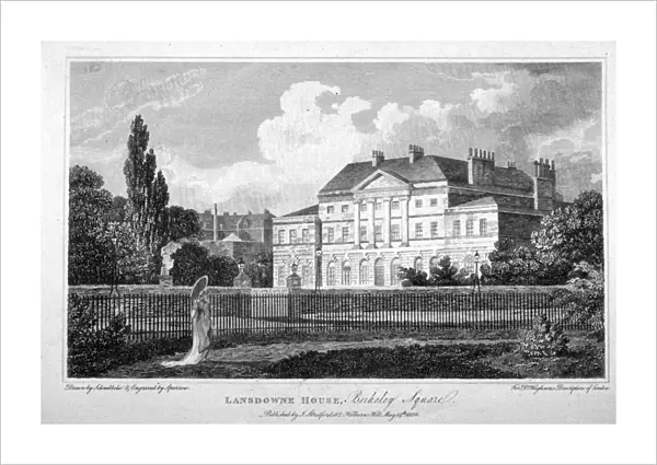 Lansdowne House in Berkeley Square, Mayfair, London, 1808