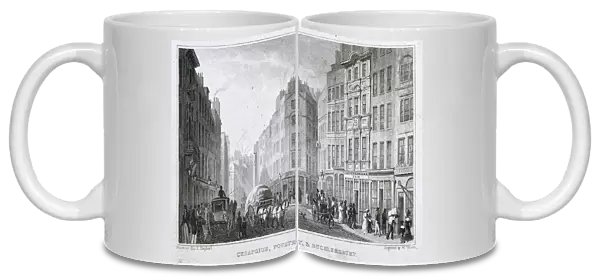 Cheapside, London, 1827