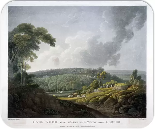 Caen Wood, St Pancras, London, 1799. Artist: John Rathbone