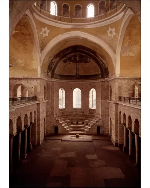 Interior of the Hagia Irene in Istanbul