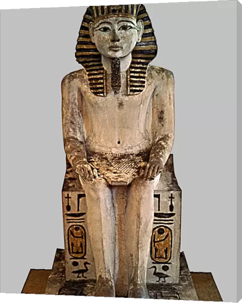 Statue of Amenophis II or Amenhotep, in the XVIII dynasty