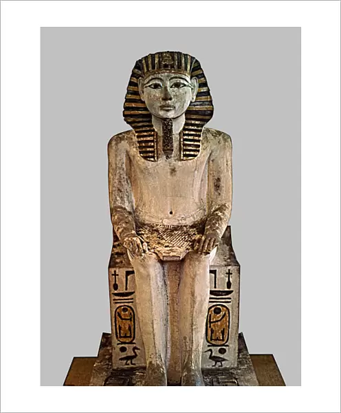 Statue of Amenophis II or Amenhotep, in the XVIII dynasty