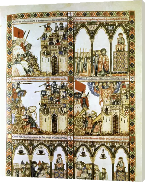 Cantigas de Santa Maria Cantiga XXVIII, of Alfonso X the Wise (1221-1284)