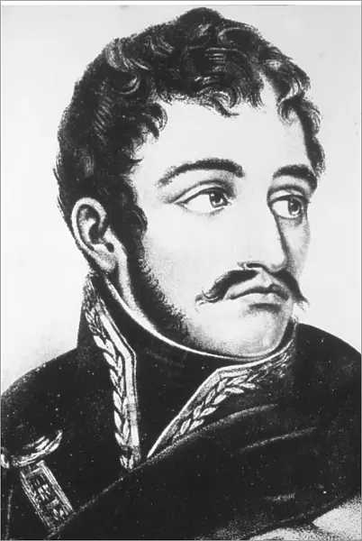 Simon Bolivar The Liberator (1783-1830), military and American independence hero