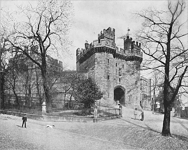 Lancaster Castle: John of Gaunts Tower, c1896. Artist: J Davis