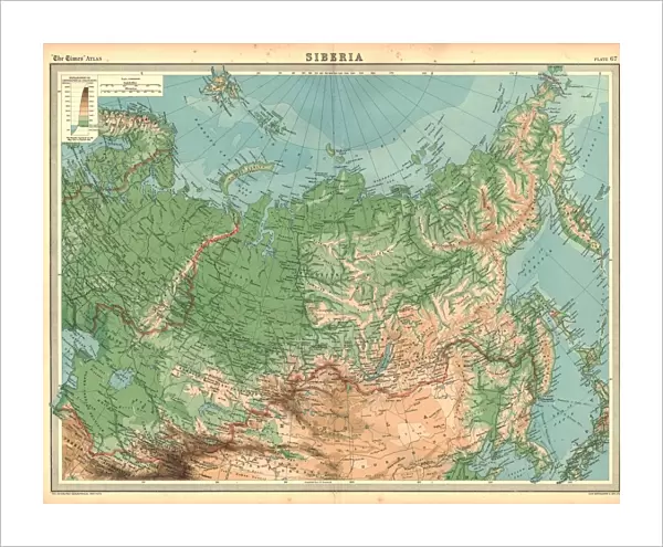 Map of Siberia