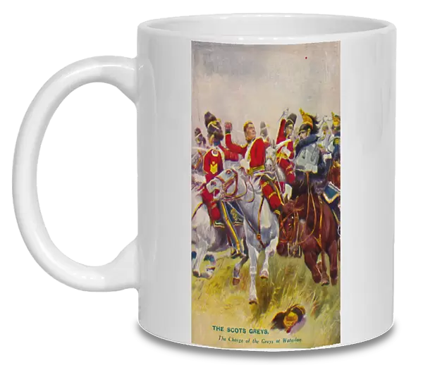 The Royal Scots Greys. The Charge of the Greys at Waterloo, 1815, (1939)