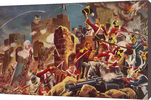 The Connaught Rangers. The Capture of The Citadel at Badajoz, 1812, (1939)