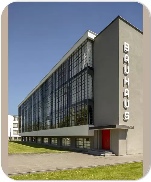 The Bauhaus building, Dessau, Germany, 2018. Artist: Alan John Ainsworth