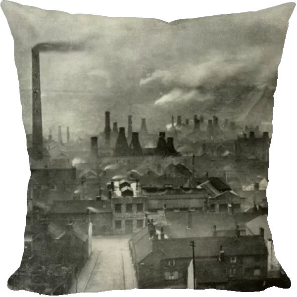 A Factoryscape in the Potteries, (1938)