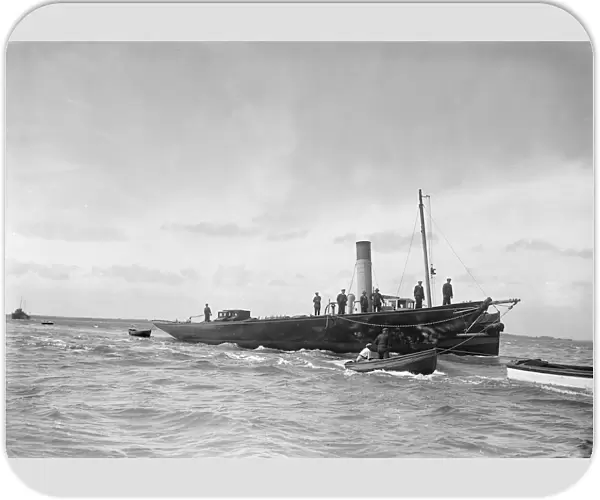 HMY Britannia before being sunk, July 1936. Creator: Kirk & Sons of Cowes