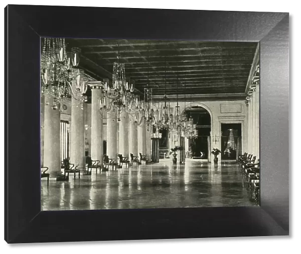 The Marble Hall, Government House, 1925. Creator: Unknown