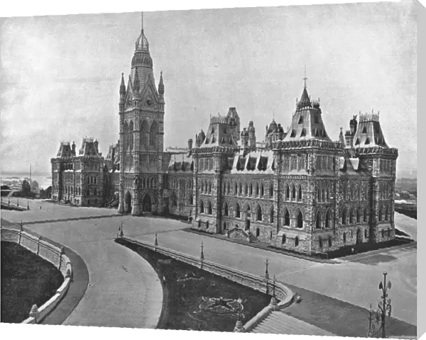 Parliament Buildings, Ottawa, Canada, c1900. Creator: Unknown