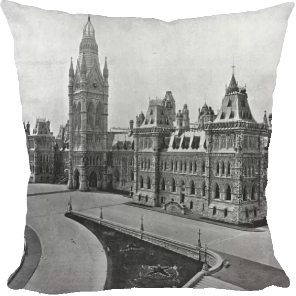 Parliament Buildings, Ottawa, Canada, c1900. Creator: Unknown
