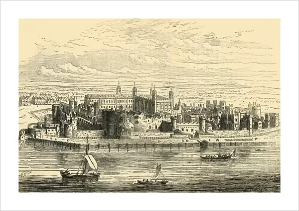 The Tower of London, (c1872). Creator: Unknown