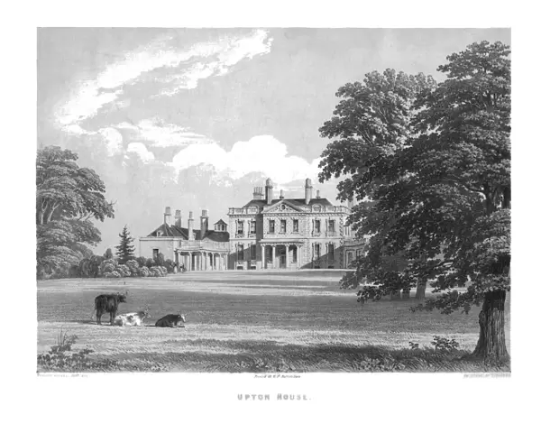 Upton House, mid-19th century. Creator: Thomas Picken