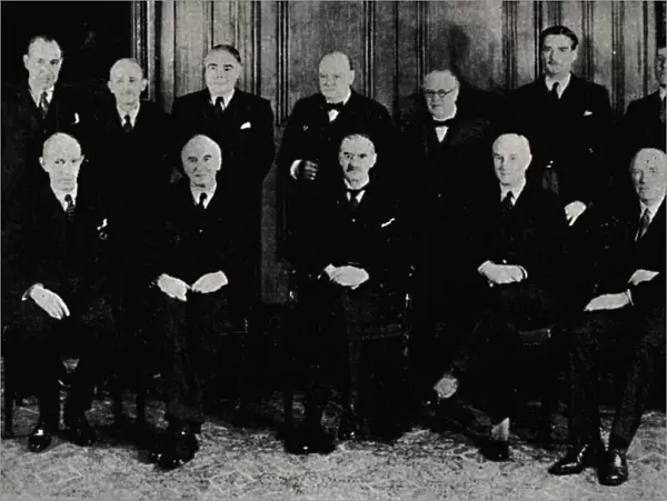 The Original War Cabinet, 1939, (1945). Creator: Unknown