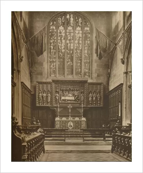 Chancel and East Window of St. Margarets, Westminster, c1935. Creator: Taylor