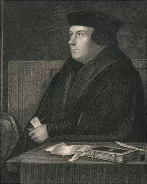 Thomas Cromwell, Earl of Essex, (mid 19th century). Creator: William Holl I