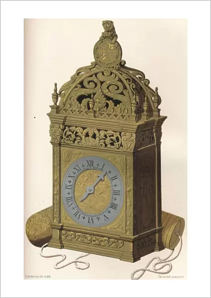 Anne Boleyn Clock, 16th century?, (1849). Creator: Kellerhoven