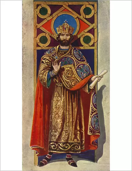 A Byzantine Emperor of the Eighth and Ninth Centuries, A. D. 1924. Creator: Herbert Norris
