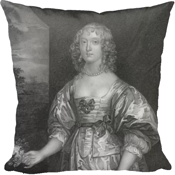 Elizabeth Cecil, Countess of Devonshire, c1640, (early-mid 19th century). Creator: Unknown