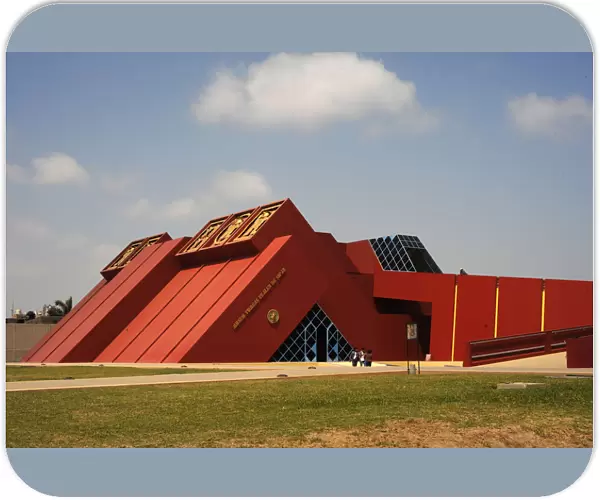 The Royal Tombs of Sipan Museum, Chiclayo, Lambayeque, Peru, 2015. Creator: Luis Rosendo