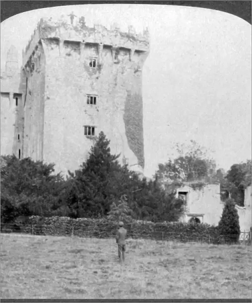 Blarney Castle, the shrine of Irish wit - near Cork, Ireland, 1901