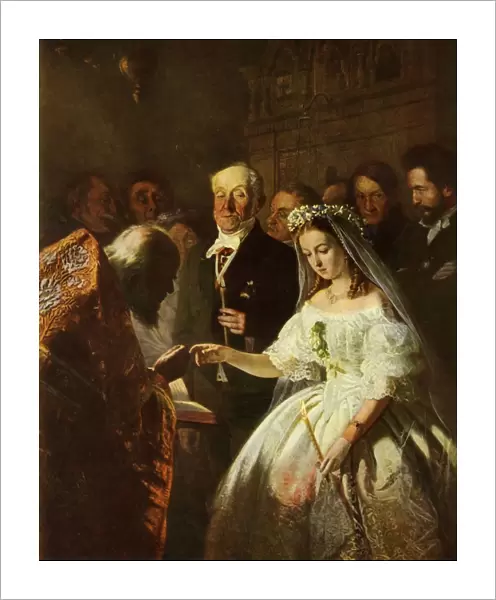 The Unequal Marriage, 1862, (1965). Creator: Vasily Pukirev