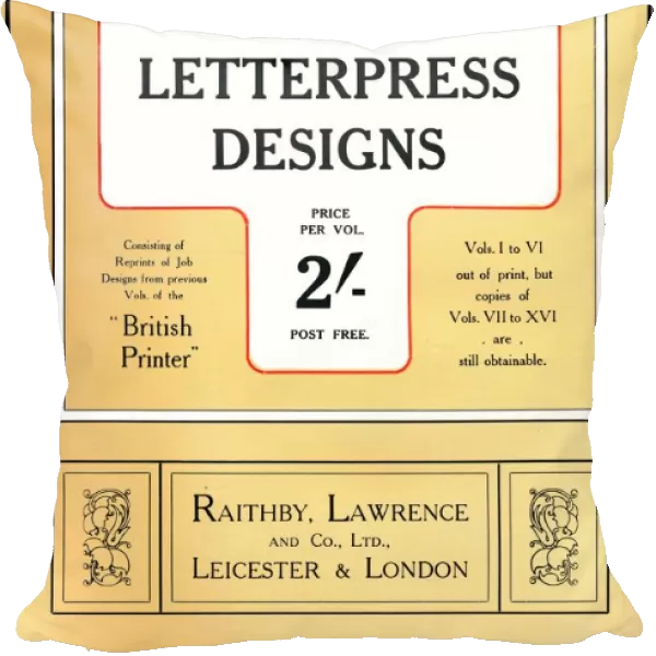 Modern Letterpress Designs - Prize Design, 1909. Creator: Unknown
