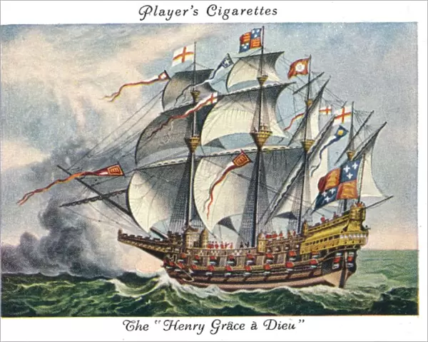 The Henry Grace a Dieu ( Great Harry ), 1936. Creator: Unknown