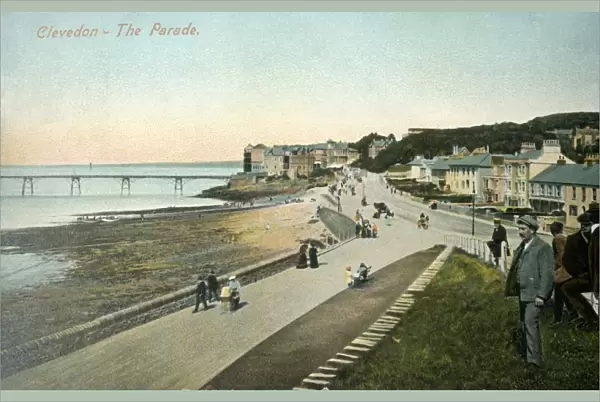 Clevedon - The Parade, 1907. Creator: Unknown