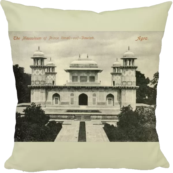 The Mausoleum of Prince Itmad-ood-Dowlah. Agra. Creator: Unknown
