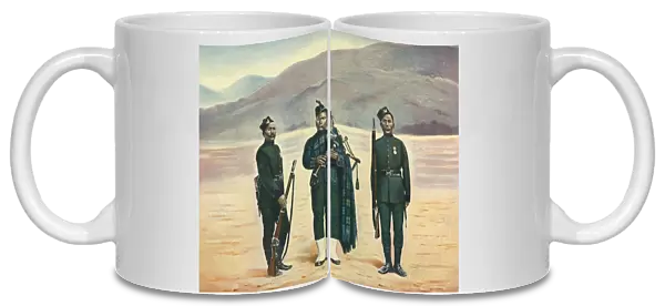 The Fifth Gurkhas, 1901. Creator: F Bremner