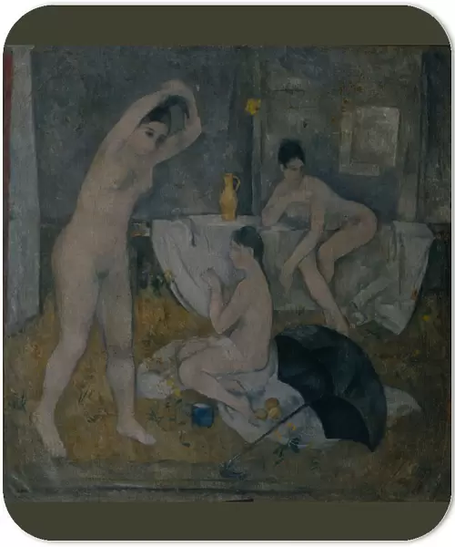 The Bathers, 1919. Artist: Shevchenko, Alexander Vasilyevich (1883-1948)