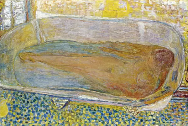 Big Bathtub (Nude), 1937-1939. Artist: Bonnard, Pierre (1867-1947)