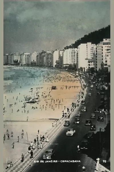 Rio de Janeiro - Copacabana, c1950s. Creator: Unknown