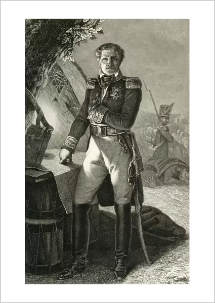 Laurent Gouvion Saint-Cyr, 1804, (1839). Creator: Julien Leopold Boilly