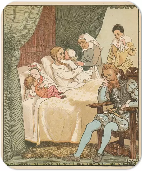 With Lippes as Cold as any Stone, They Kist The Children Small, c1878. Creator