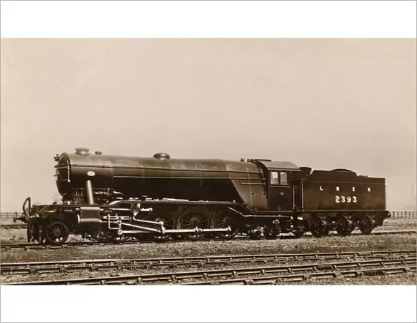 The L. N. E. R. Mikado Locomotive, . Creator: Unknown