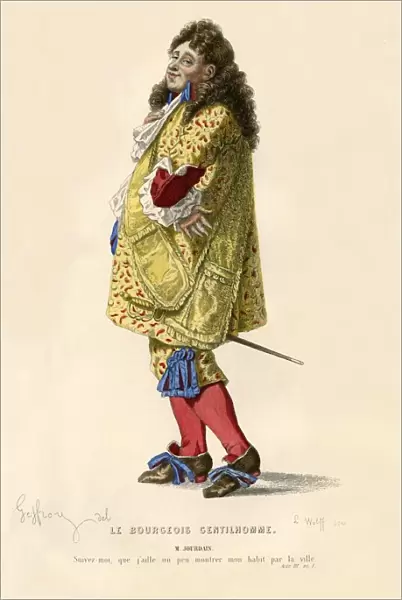 Monsieur Jourdain, 1868. Creator: L Wolff