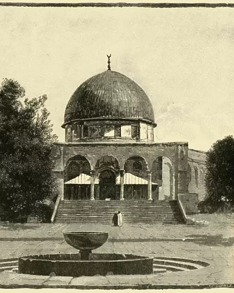 The Dome of the Rock, Jerusalem, 1890. Creator: Unknown