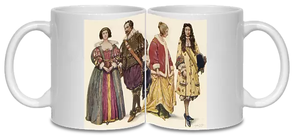 Clothing during the Reigns of Charles I and II, and James II, (1640-1686), 1903, (1937)