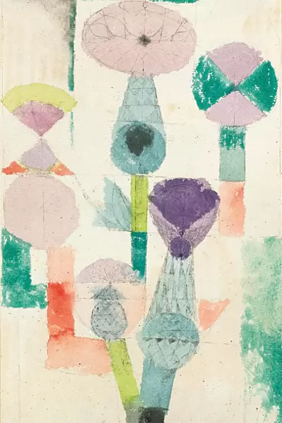 Betrachtung der Distelblüte, 1918. Creator: Klee, Paul (1879-1940)