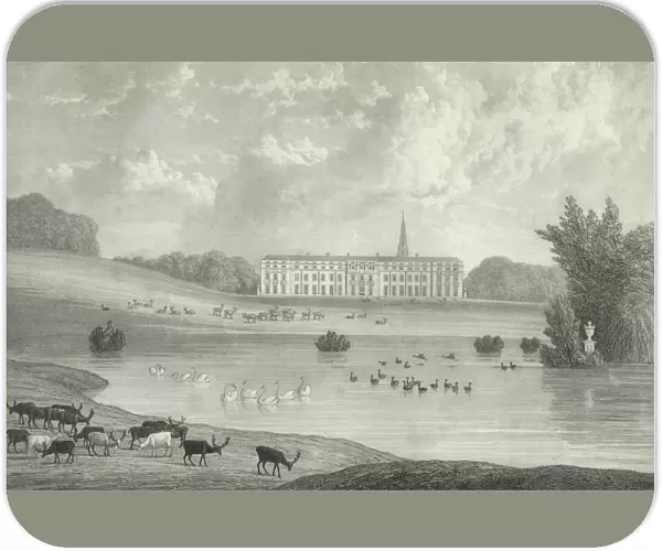 Petworth Park, 1835. Creators: Unknown, William Westall