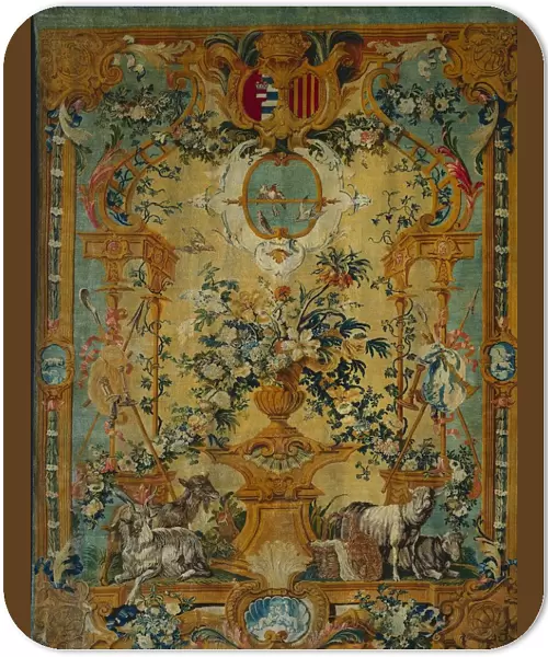 Panel: Spring, c. 1715. Creator: Royal Savonnerie Manufactory, Chaillot Workshops (French, est