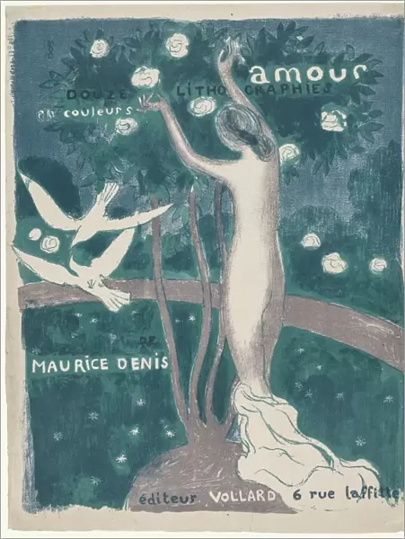 Love: Cover (Amour: Couverture), 1895 (published 1911). Creator: Maurice Denis (French