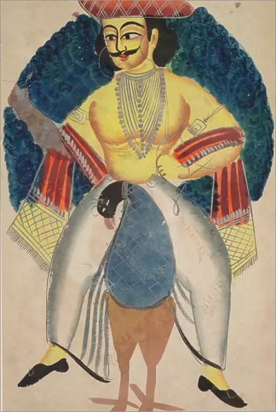Kartikeya, 1800s. Creator: Unknown