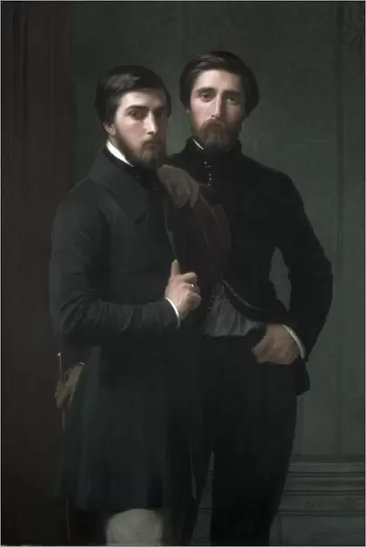 Rene-Charles Dassy and His Brother Jean-Baptiste-Claude-Amede Dassy, 1850