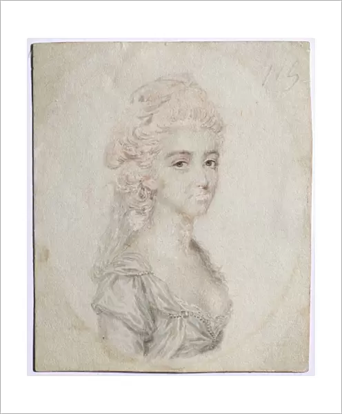 Portrait of a Woman, c. 1776. Creator: John I Smart (British, 1741-1811)